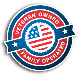 veteran owned family operated logo seal
